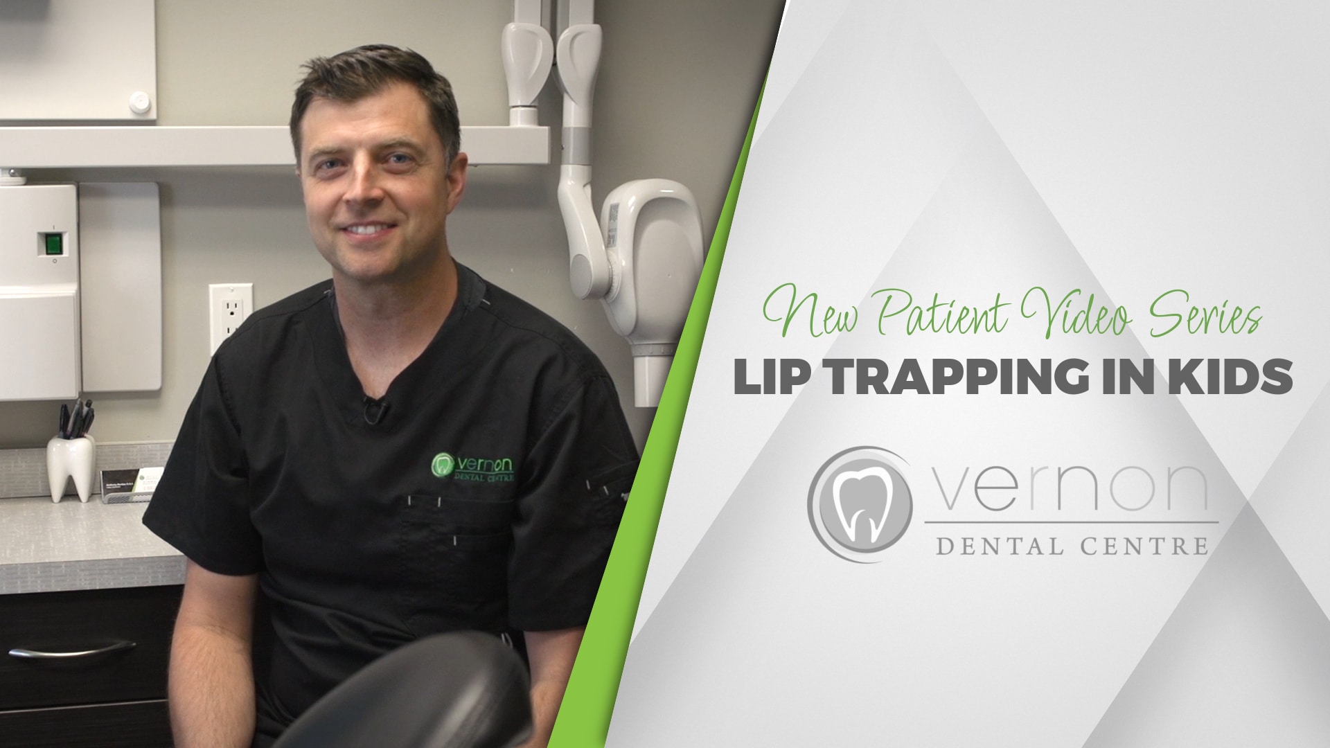 Dr. Anthony Berdan from Vernon Dental Centre discusses lip trapping in kids