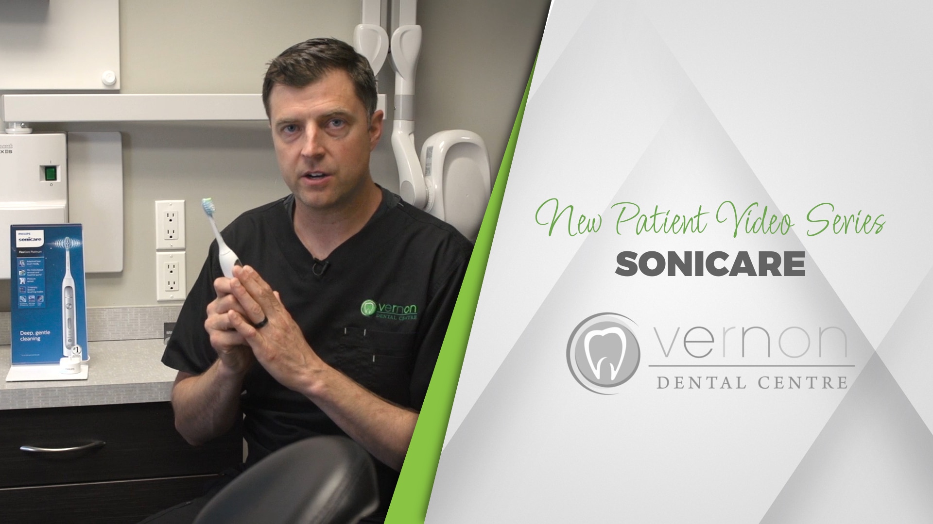 Dr. Anthony Berdan from Vernon Dental Centre discusses Sonicare Toothbrushes