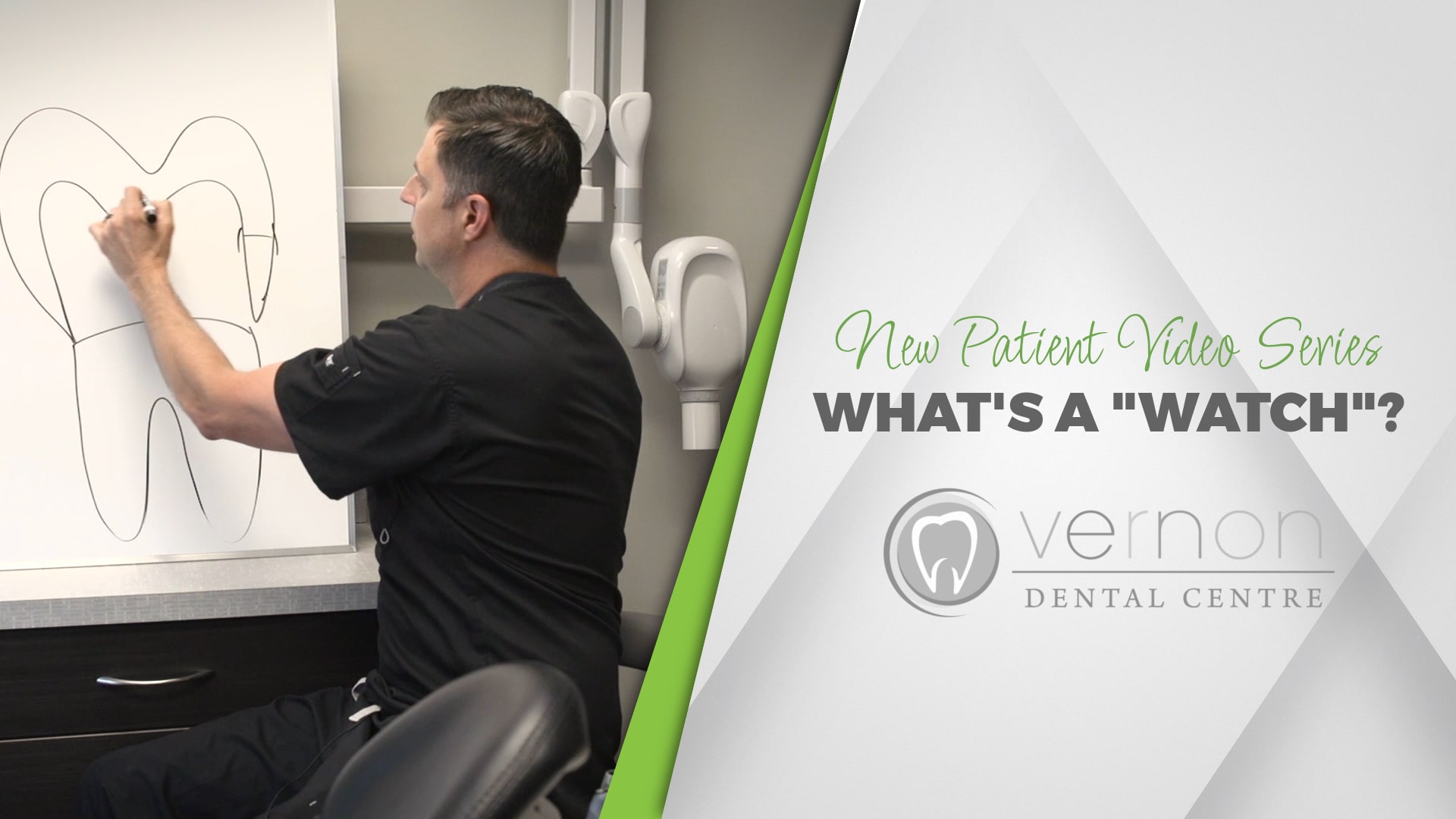 Dr. Anthony Berdan from Vernon Dental Centre discusses what it means when the dentist says there's a "watch" on your tooth
